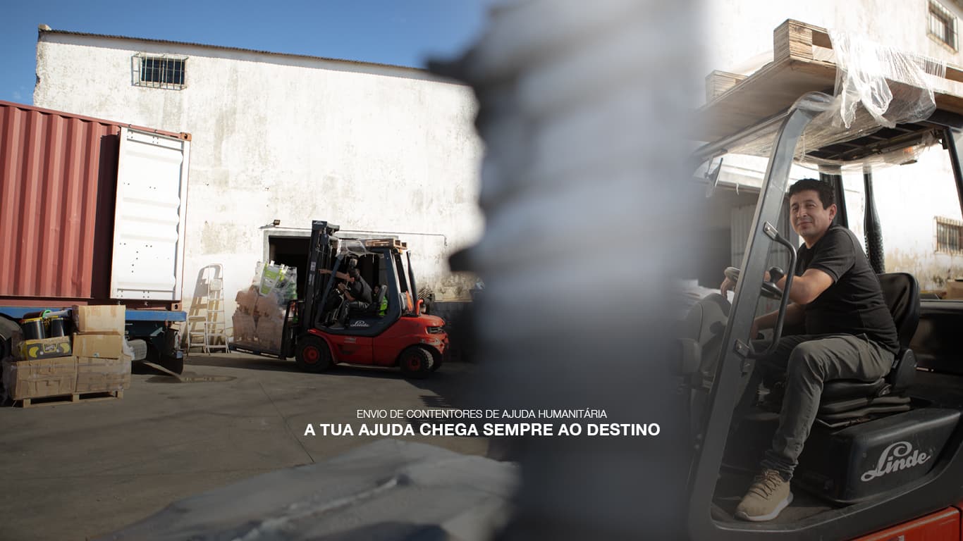 Contentores de Ajuda Humanitária